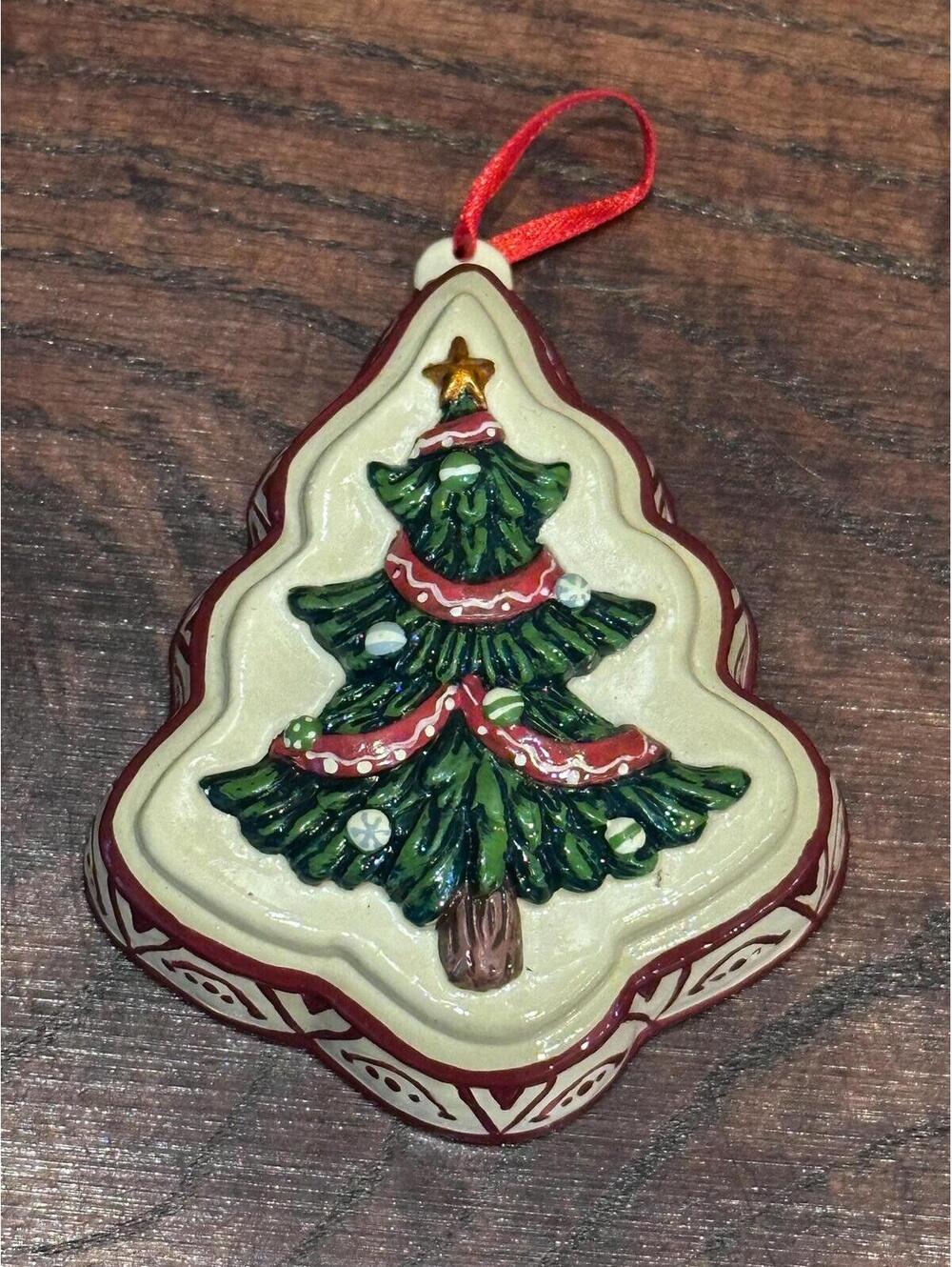Vintage Dillard's Ornaments Baking Molds - Christmas Tree